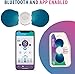 Wireless TENS Unit Stimulator by iTENS – Bluetooth Enabled TENS Device with Free App, for Back Pain, Knee Pain, and Other Joint Relief. Rechargeable Battery. (Large, Blue)