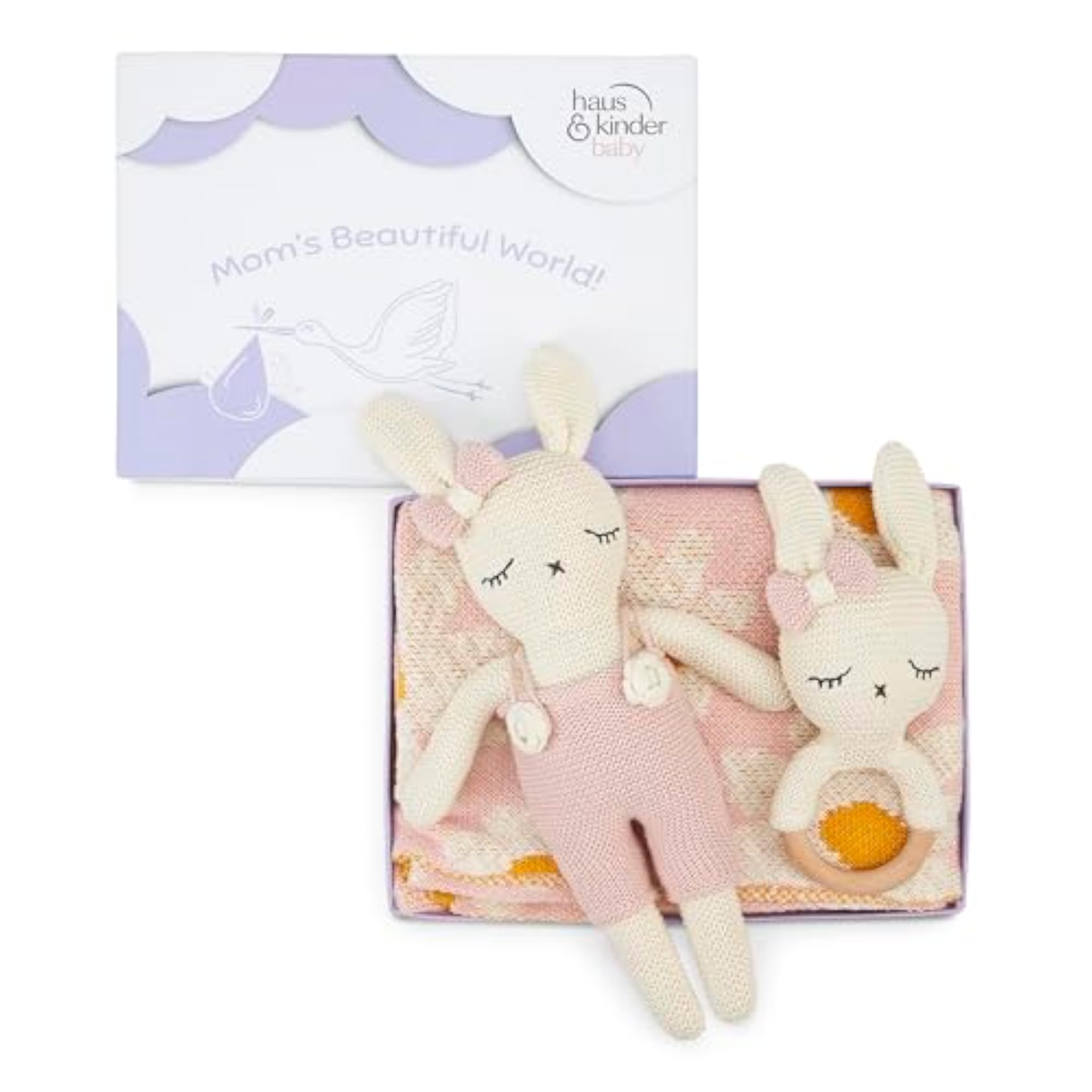 Cozy Baby Blanket Gift Set, Pack of 3