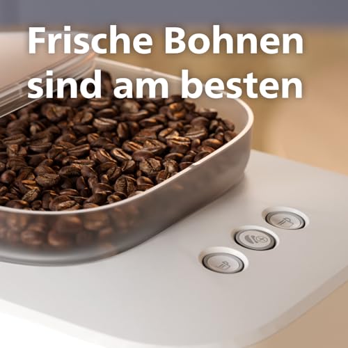 PHILIPS Baristina Espressomaschine mit Milchaufschäumer, Weiß, 16 Bar – Bild 2
