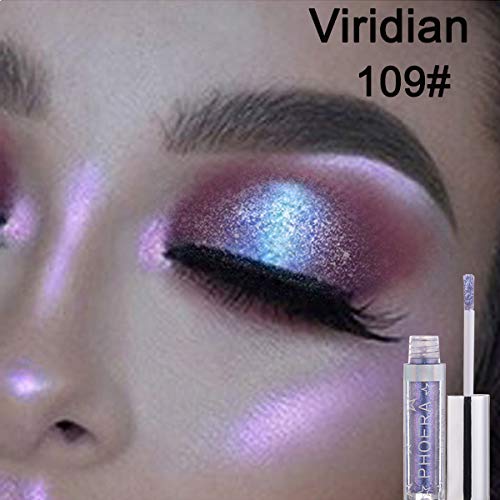 Ardorlove Long Lasting Waterproof Highly Pigmented Shining Shimmer Glitter Liquid Eyeshadow Metallic Pigments Makeup Metals Gloss Gift For Lady For Party Festival 12 Colors (A9) #TOP1