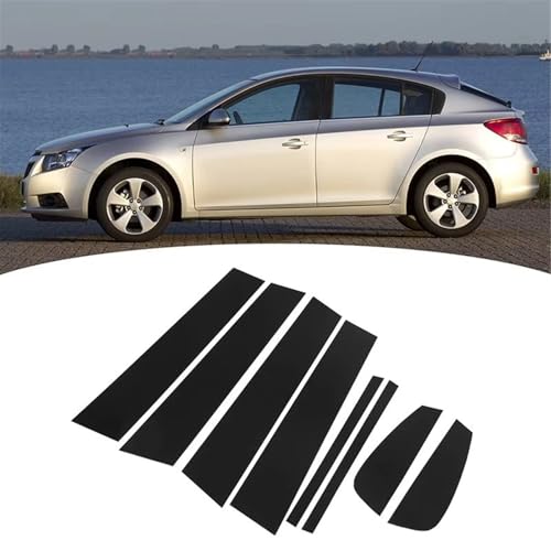 Adhesivos para pilares puertas Chevrolet Cruze Facelift Hatchback 2013 2014 2015 2