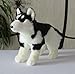 Simulation Alaskan Malamute Plüschtiere, Süße Hunde Kuscheltiere, Mit Tieren Gefüllte Puppen, Plüschtiere Kinder, 30Cm