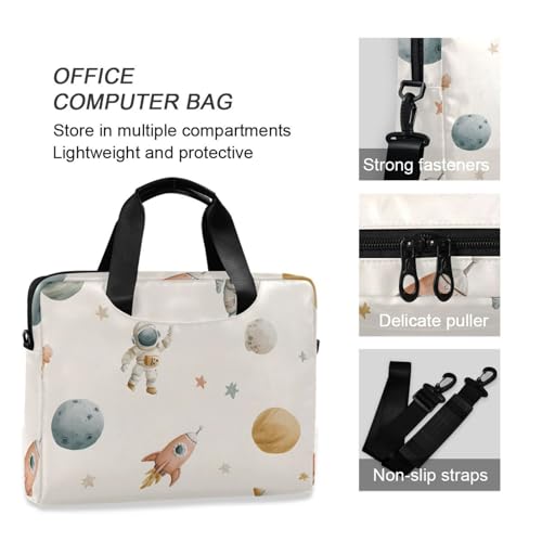 Funda para portátil diseño cohete astronáutico 13-15.6 pulg miniatura 6