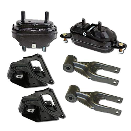 K1091 Fits 1997-2003 Pontiac Grand Prix 3.8L Engine Motor & Transmission Mount 6PCS : A2796 A5309 A5