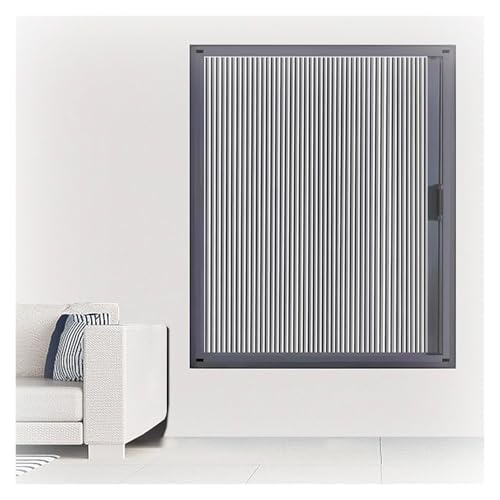 HDYZJQ Cellular Fabric Cordless Pleated Shades, 20 26 28 34 38 46 58 60 in Retractable Pleated Blinds for Caravan/Shed/Camper/Pantry Window, Multifold Temporary Honeycomb Curtain(WxH 21x18in/53x45cm)