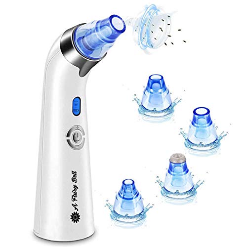 A FairyBell, Pore Vacuum Electric Blackhead Facial Suction Pore Cleaner Led Display Blackhead Remover