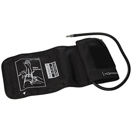 GIMA 32922 Ersatzarmband, Erwachsene, extra groß, 22 cm bis 30 cm, Schwarz