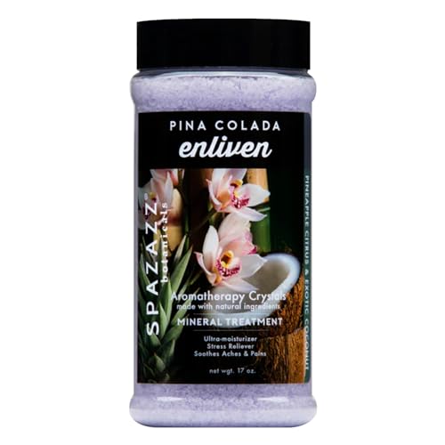 Spazazz SPZ-105 Original Crystals Container, 17-Ounce, Pina Colada Enliven