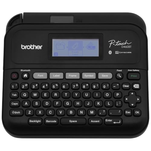 Image of Brother P-Touch PT-D460BT Business Expert Connected Label Maker | Connect and Create via Bluetooth on TZe Label Tapes up to ~3 /4 inch (Renewed Premium)