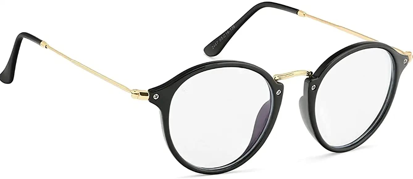 Santimo Valtina Lens EnterprisesBlue Light Blocking Computer Glasses Anti Blue Ray Square Eyeglasses Reading Zero Power Eyewear for Women (Golden) (B09FYYTT1S) Amazon Price History, Amazon Price Tracker