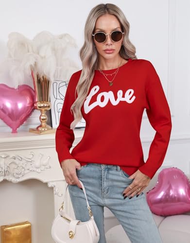 Image of Women's Lightweight Thin Knit Sweater USA American Flag Pullover Sweaters
