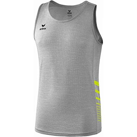 erima Camiseta Sin Mangas De Running Race Line 2.0, Gris Jaspeado Cover