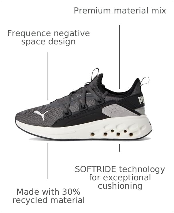 Image of Puma Mens Softride Frequence Shoes