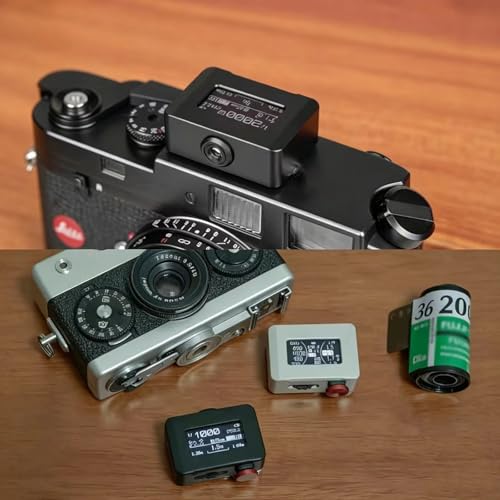 Fotómetro para cámaras de película con pantalla OLED y medición EV de alta precisión 8