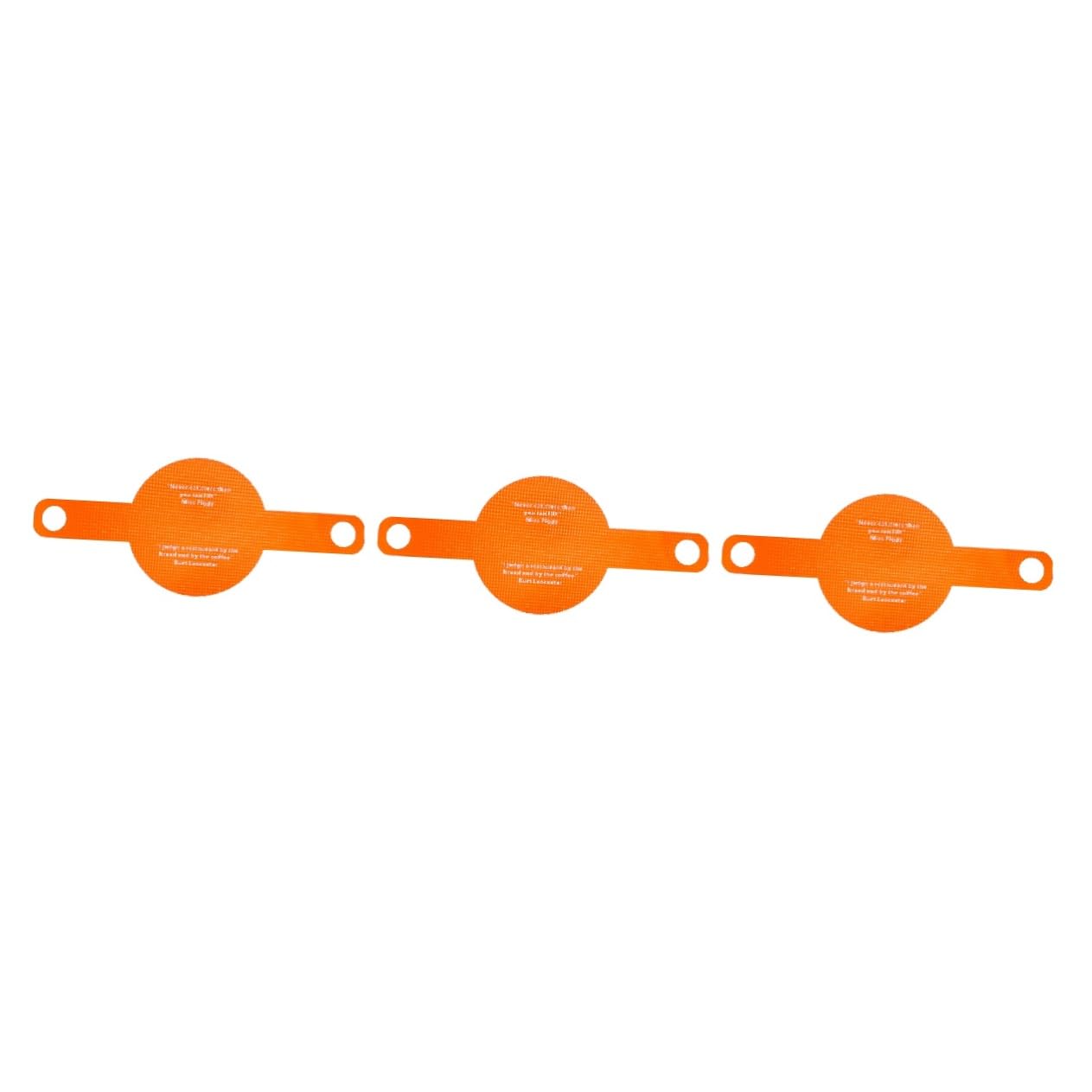 TOPBATHY 3pièces Tapis De Silicone Avec Mat De Pour Pâte Accessoire De Pâtisserie Antiadhésif Pour Four Réutilisable Et Facile à Nettoyer Orange