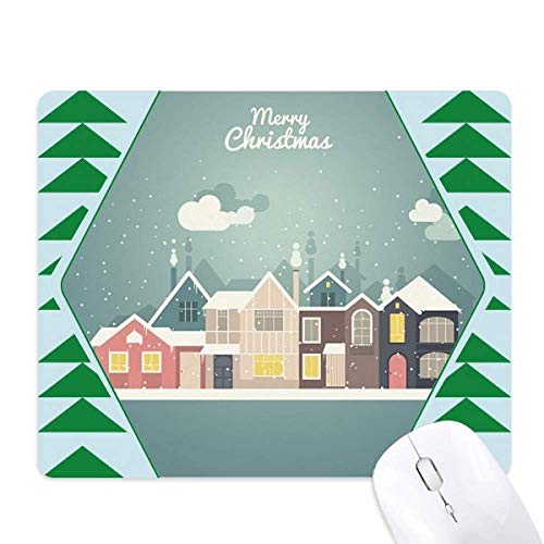 Tapis de souris noël illustration sapin idée cadeau déco pour bureau de fin d'année