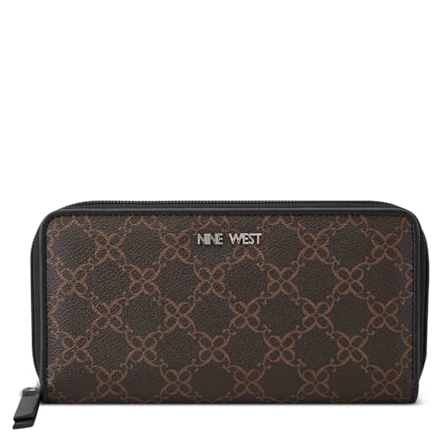 Nine West Women's Zuri SLG Zip Around Wallet