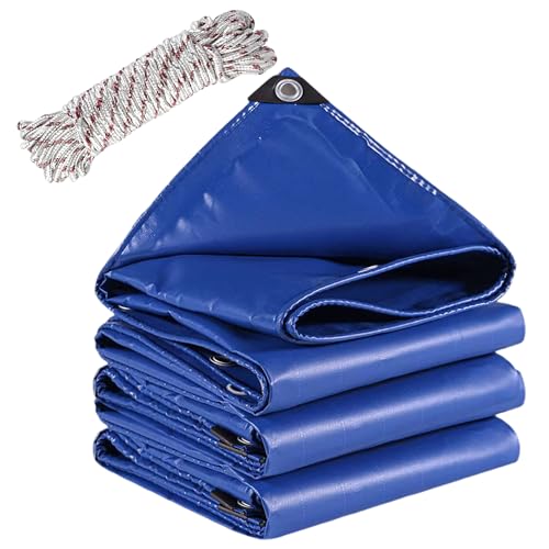 Flycn �h���V�[�g������C2.5x13m 500g/m2 �h���V�[�g���O, ���@�\�h���V�[�g�C �ϋv�� �h�� �h���h�o�h�J, �ϐ� UV�V�[�g �䕗�E���J�΍� ���Q�΍� �J�o�[ �� ���� �ی� �C�e��T�C�Y����C�ی샍�[�v�t�� PVC �u���[