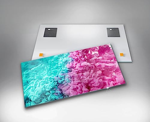 Peinture sur verre l'art moderne Wallfluent pour remplacer les tableaux ternes