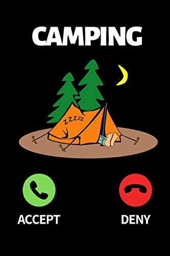 Camping: Funny Camping Notebook/Journal (6” X 9”) Unique Camper Gift Ideas For Christmas Or Birthday image 3