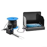 Kit ecoscandaglio per pesci da 20 m, schermo IPS impermeabile (5IPS-30m-UHD