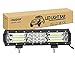 RIGIDON Barra Led Fuoristrada, 12V 24V 12 Pollici 30cm 180W Tripla Fila Barra Luce Led, Barra Led Esterno Per Auto Trattore Camion SUV UTE ATV Barca 4x4 Veicoli Offroad, 6000K Flood Spot Combo