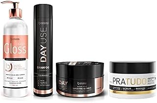 Cautergloss + Kit Day Use 2x300ml + Pra Tudo 300g Borabella