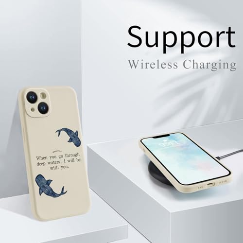 Coque iPhone 15 requin baleine pour passionnés d'océan et de plongée