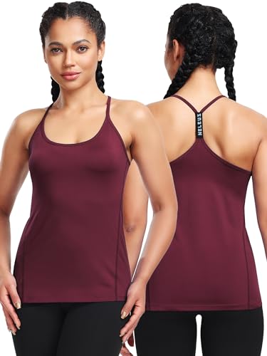 Image of NELEUS Women's Workout Tank Top Racerback Yoga Tanks Athletic Gym Shirt