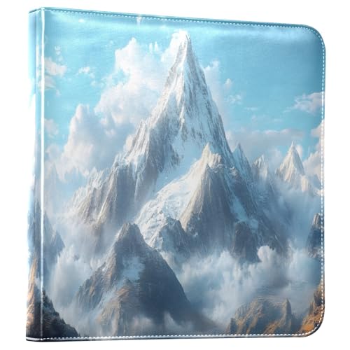 Álbum de Fotos Autoadhesivo Scrapbook Álbum DIY con Cubierta de PU Leather, 40 Páginas, 3 Anillos, Tamaño 11.8 x 11.2 pulgadas miniatura 1