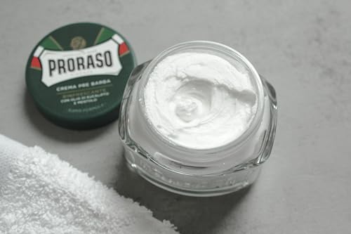 Proraso Pre-Shave Cream, Refreshing and Toning, 3.6 Oz