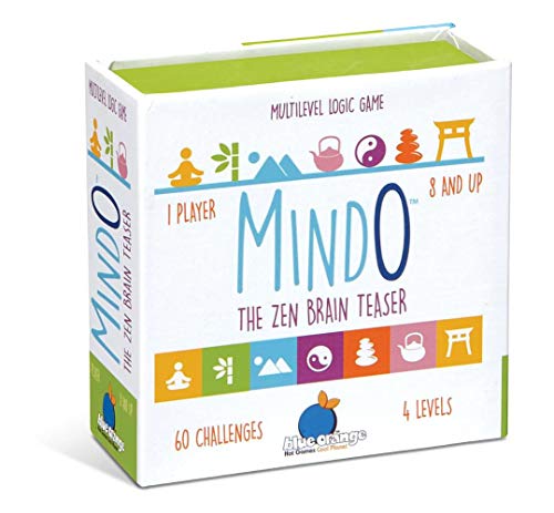 Blue Orange Mindoâ„¢ Zen: The Zen Brain Teaser Logic Game
