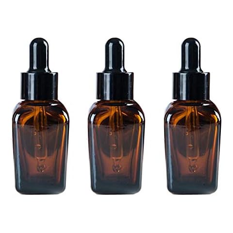 VASANA Flacons en verre ambré rechargeables Cover