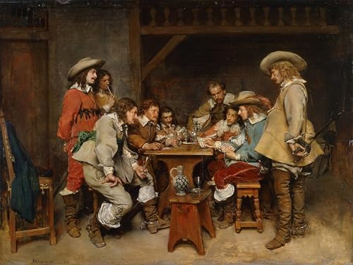 Impression d'art Meissonier sur toile de qualité supérieure en grand format