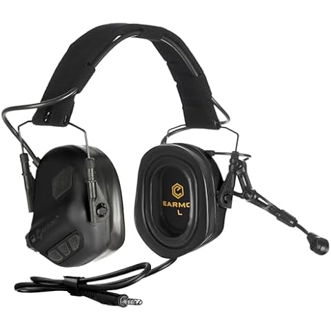 EARMOR M32 PLUS Tactical Headset with Microphone Cover