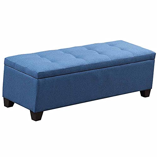 Repose-pieds avec coffre pour ranger les jouets et s'asseoir confortablement dans le salon