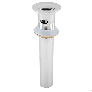 KTM Healthcare Bathroom Sink Stopper, Stainless Steel Pop Up Sink Stopper Practical for Basin Sink for Bathroom Sink