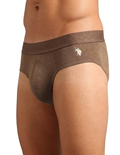 Image of U.S. Polo ASSN. Men's PB006 Bamboo Comfort Briefs for All-Day Freshness - Pack of 1