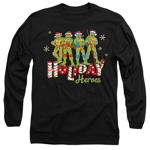 T-shirt Ninja Turtles à manches longues le cadeau de Noël rétro parfait