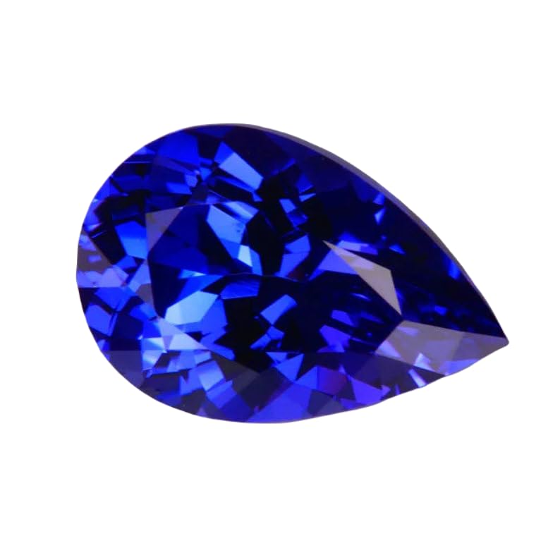 Tanzanite poire 5x3mm pierre naturelle d'exception pour joaillerie GH_NAT_11778