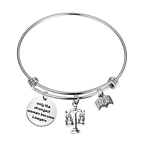 MYSOMY Pulsera divertida para abogados Regalos para abogados Regalos de agradecimiento para abogados Regalos de graduación, Acero inoxidable Cover