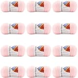 MICHAELS Bulk 12 Pack: Soft Classic™ Solid Yarn by Loops & Threads®