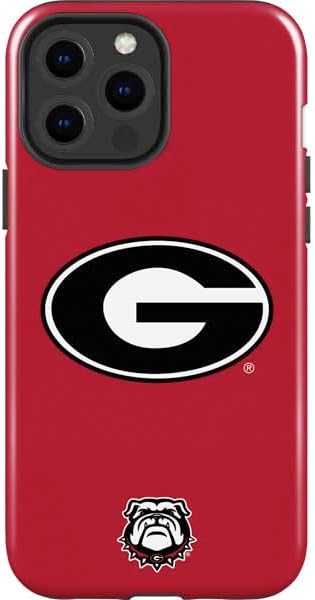 Skinit Impact Phone Case Compatible with iPhone 15 Pro Max - Officially Licensed University of Georgia Bulldogs Logo Design