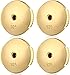 Gold Earring Backs, Earring Backs Gold Hypoallergenic Replacements for Stud White Gold Silver Locking Silver Flat Earrings Backs