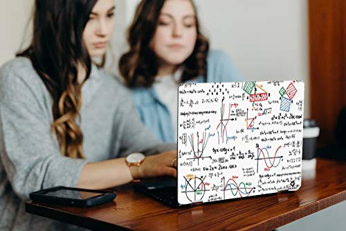 Image of Galaxsia Maths Love Laptop Skin /Sticker /Protector, 13-13.3 Inches, Vinyl, Design 2, Scratch Resistant, Compatible with HP, Dell, Sony, Acer, Lenovo, Asus