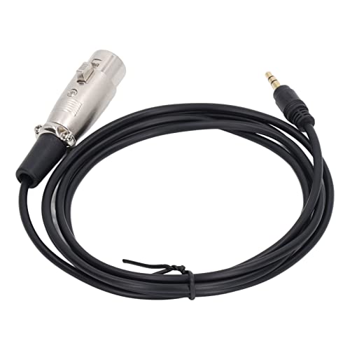 Cable adaptador XLR a 3.5mm de 1.5 metros miniatura 1