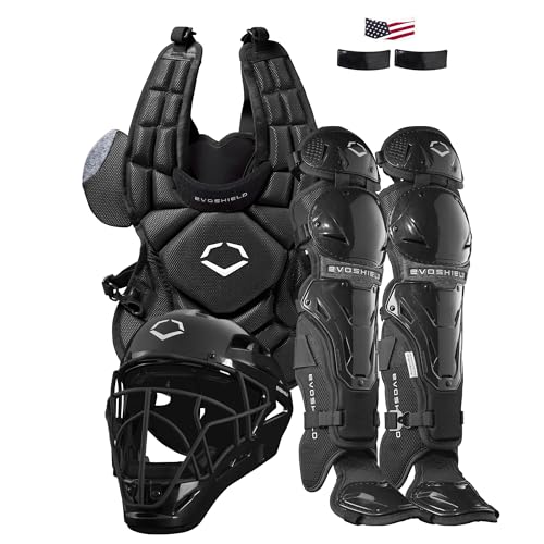 EvoShield G2S Fastpitch Catcher's Gear Kit - Black, Adult Size