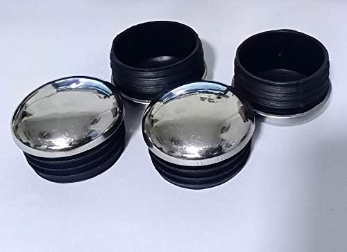 Steel End Cap/Pad Suitable for 1.25 inches Steel Round Pipe (Cap Outer Dia -25 MM) Steel Furniture for Base Protection Round Steel Plug, Pipe Tubing End Cap, Durable Chair & Table Bush Pack of 4 Pcs (B0D8YBDG1M) Amazon Price History, Amazon Price Tracker