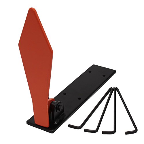 Champion Range and Target Traps and Targets Metal Pop-Up Target (Diamond Shape) Orange 7 1/2 x 2 3/4