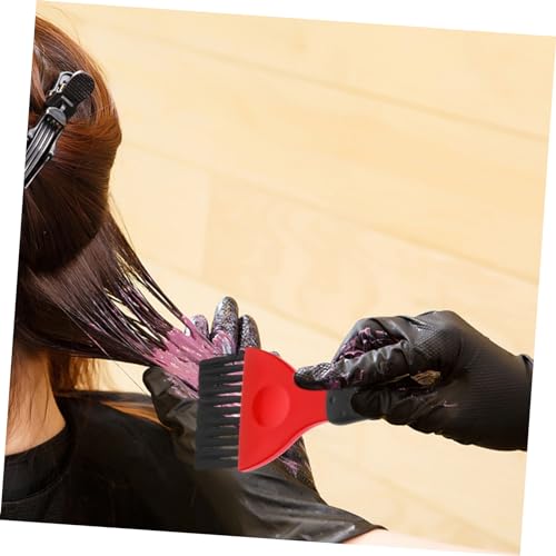 Beaupretty 9 Peças Pincel De Cor De Cabelo De Agulha De Cauda Para Cabelo Pincel De Destaque Pincel